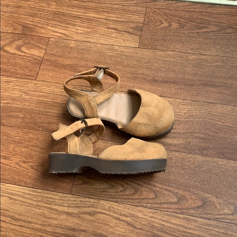 Suede Clogs